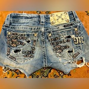 💞 Miss Me Signature Boot Cut Shorts 💞